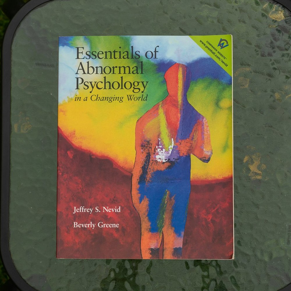 Book: Essentials of Abnormal Psychology in a Changing World